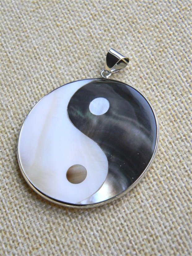 Pandantiv sidef "yin yang" (MN20)