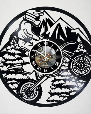 MOTOCICLIST-ceas de perete