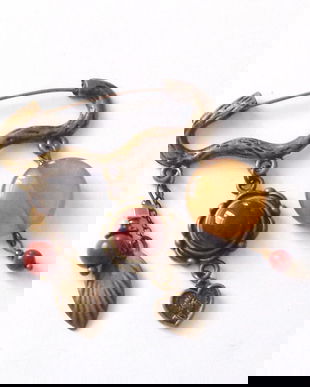 Brosa carneol si jasp