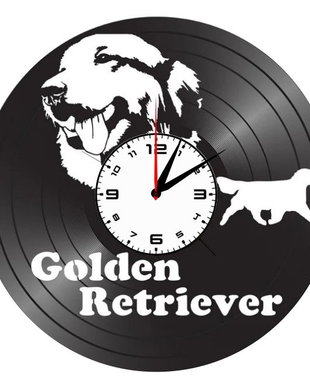 GOLDEN RETRIEVER-ceas de perete