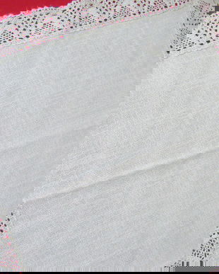 Mileu crem cu dantela 45cm