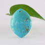 Pandantiv howlite 40x30mm
