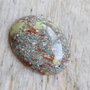 Cabochon unakite, 40x30 mm