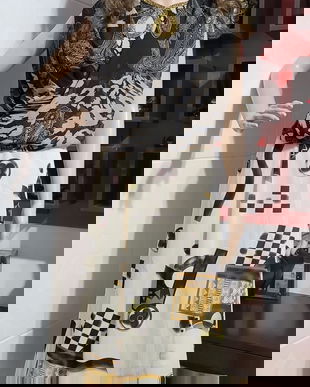 Fusta voal dublata cu tull