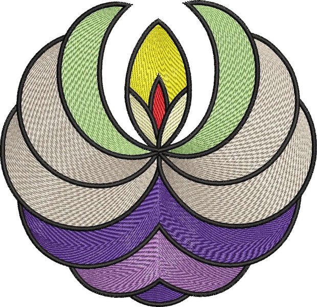 Mandala Celtica Brodata 11