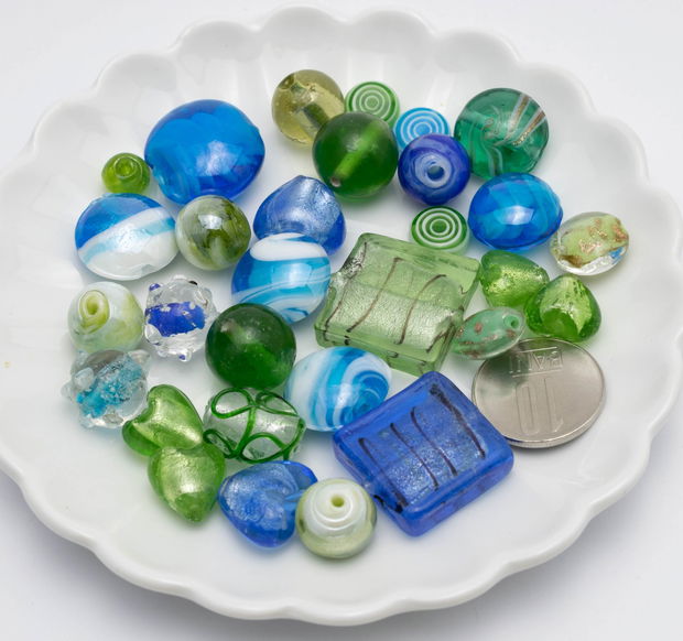 Mix margele Lampwork, N-139