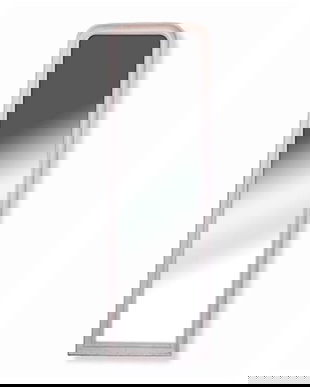 Oglinda de perete lunga cu rama din lemn