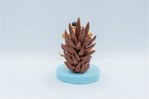 Figurină Soosa Ariciul | Personalizată handmade | Lut polimeric