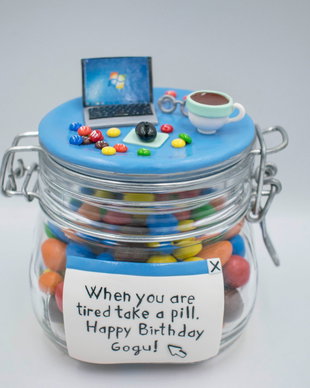 Borcan Sweets for IT | Personalizat handmade | Lut polimeric
