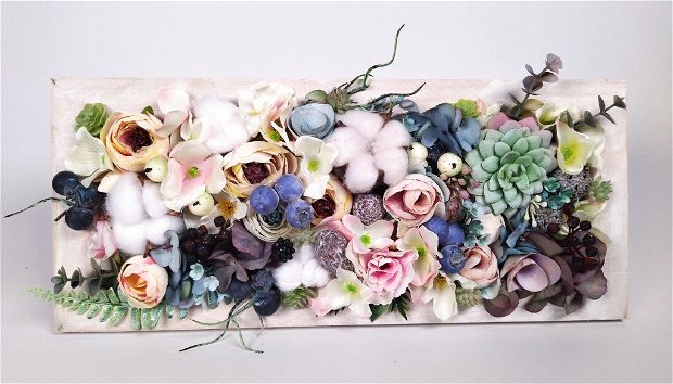 Tablou floral 15 x 35 cm