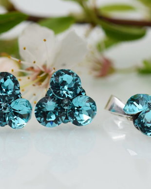 Set Swarovski - Emerald