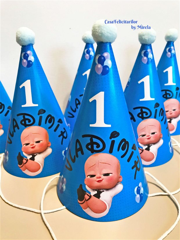 Coif petrecere Baby boss personalizabil