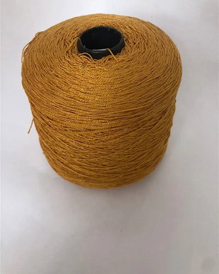 0.730 kg - Bumbac mercerizat - galben sofran