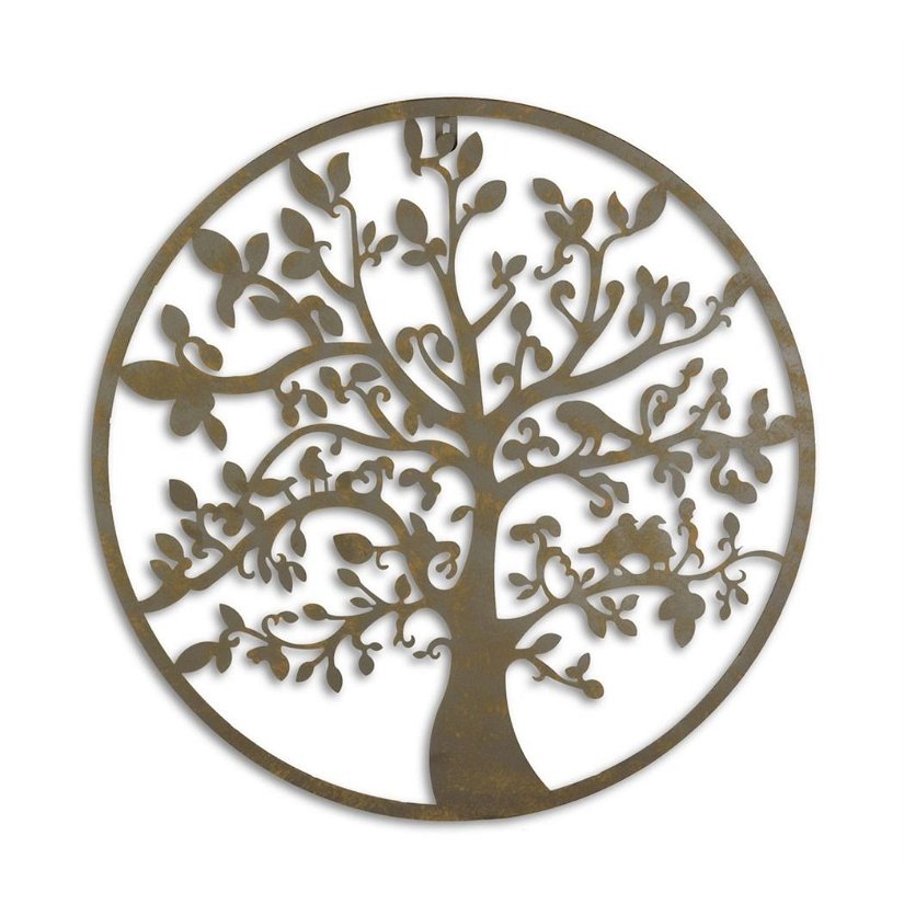 Copacul vietii-decoratiune metalica pentru perete