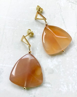 Cercei Agate carneol