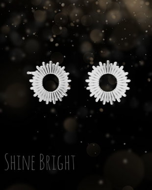 Cercei din argint 92.5 SHINE BRIGHT