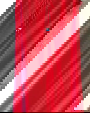 rochie rosie lunga , XL