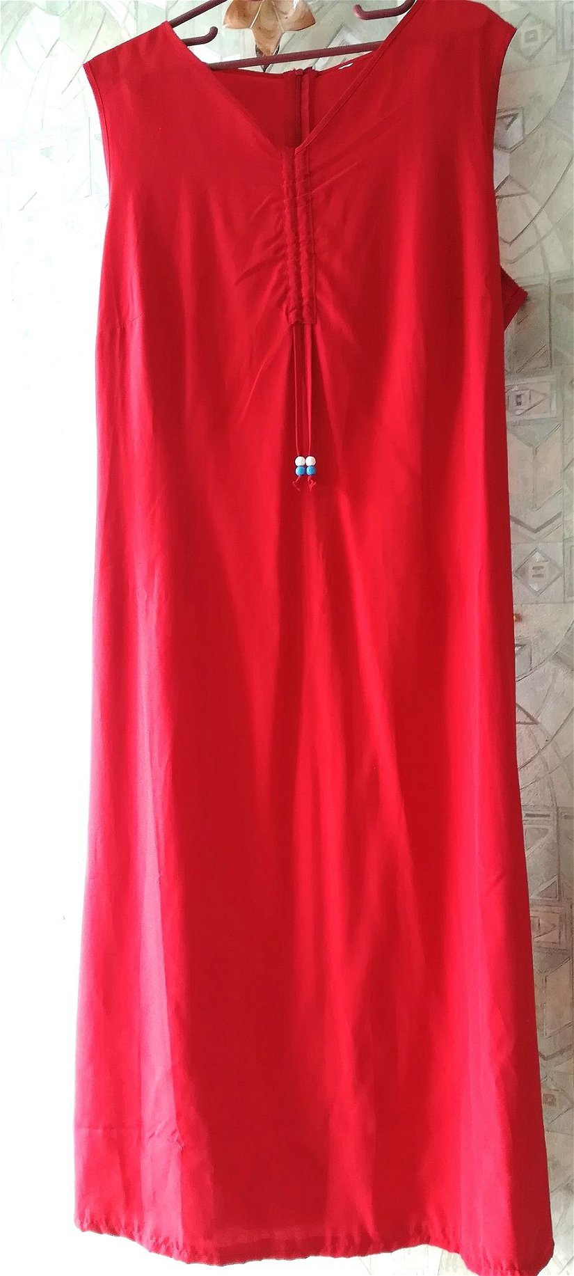 rochie rosie lunga , XL
