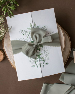 Invitatie Green Wedding