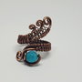 Inel unicat , inel din cupru, inel reglabil