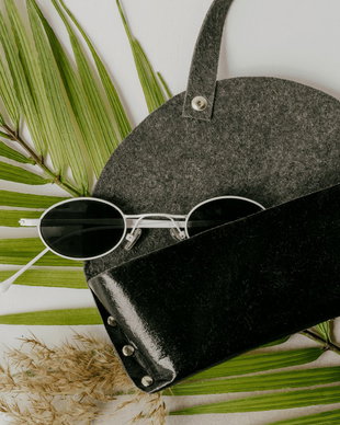 Toc pentru ochelari din Pinatex / piele de ananas