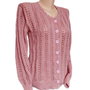 Cardigan jacheta bluza dantela tricotat manual