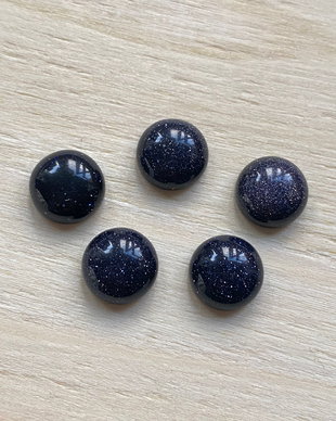 LMCB24 - cabochon piatra soarelui albastra