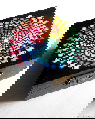 cutie lemn decorata 42852