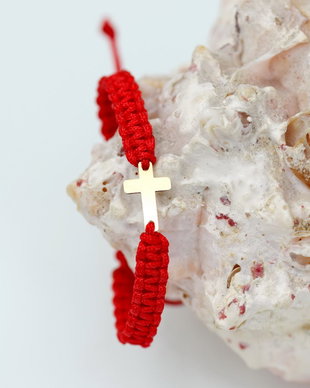 Bratara Reglabila / Cruce / Cruciulita Aur 14K