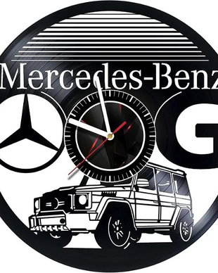 MERCEDES BENZ -clasa G- ceas de perete