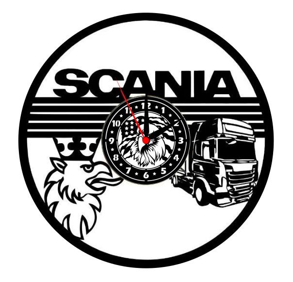 SCANIA- ceas de perete