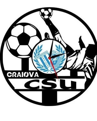 C.S.U. CRAIOVA-ceas de perete