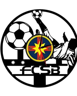 F.C.S.B.- BUCURESTI ceas de perete