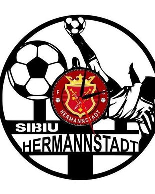 F.C. HERMANNSTADT- ceas de perete