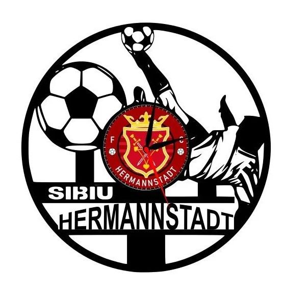 F.C. HERMANNSTADT- ceas de perete