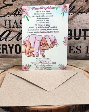 Invitatii botez PM66