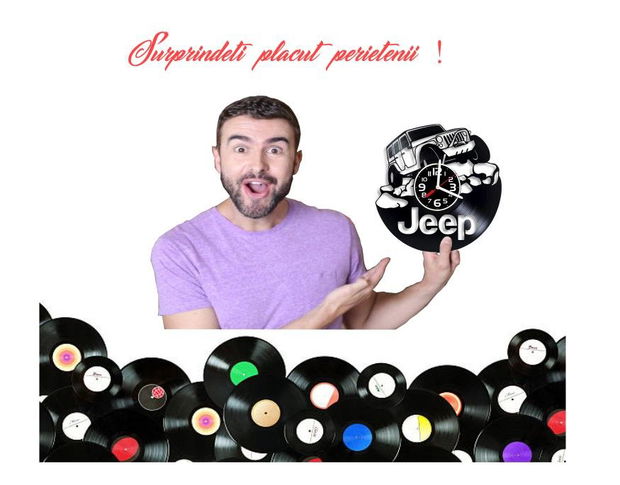 JEEP- ceas de perete