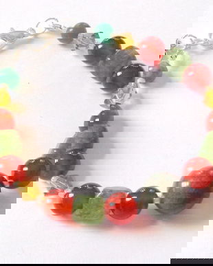 Bratara carneol si aventurin