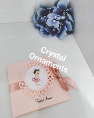 Invitație botez balerina