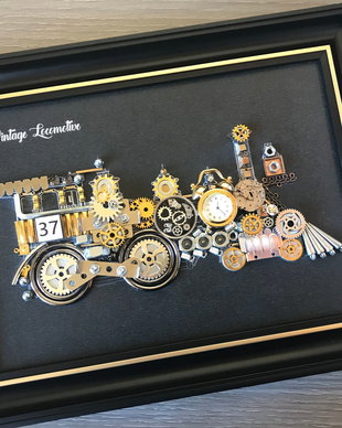 Locomotiva de epoca 1860 Cod M 513, Cadouri personalizate, Cadouri unicat