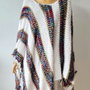 Poncho tricotat