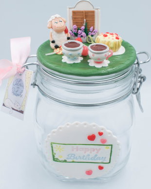Borcan Design-ul tău | Personalizat handmade | Lut polimeric