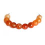 (10buc)Agate crackle, caramel 8mm       GSLAK-T 010