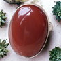 Inel din argint 925 cu piatra naturala semipretioasa de carneol