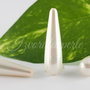 Perle seashell semigaurite, 8x30mm (1)
