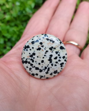 Inel Jasp dalmatian si Argint 925 - IN1168 - Inel pietre semipretioase, inel business, inel reglabil, cristaloterapie, cristale vindecatoare, inel statement, cadou sotie, cadou prietena, cadou iubita