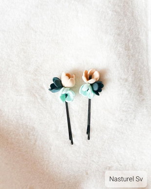 Set agrafe: Flori