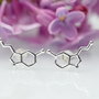 Cercei / Serotonina / Molecula fericirii / Argint 925