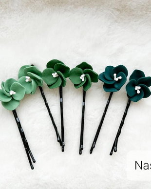 Set agrafe: Flori