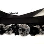 Brau cu flori textile/Cordon